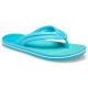 Șlapi Crocs Women’s Crocband Ombre Flip Culoare Albastru deschis - Digital Aqua/Multi