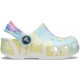 Saboti Crocs Littles Graphic Clog Culoare Alb - White/Multi