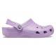 Saboți Crocs Classic Glitter Clog Culoare Mov - Orchid