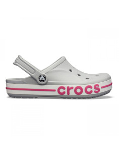 Saboti Crocs Bayaband Clog Gri - Light Grey/Candy Pink