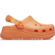 Saboti Crocs Classic Hiker Xscape Clog Culoare Portocaliu - Persimmon