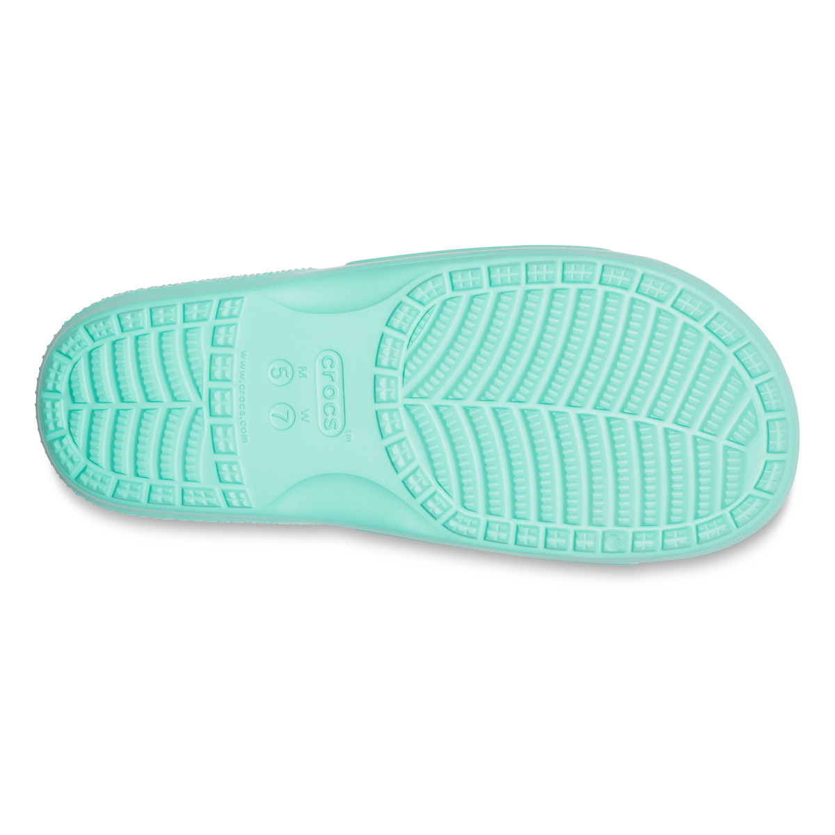 Papuci Classic Crocs Slide Iconic Crocs Comfort Verde - Pistachio