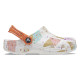 Saboti Crocs Classic Ice Cream Graphic Clog Kids Culoare Alb - White/Multi