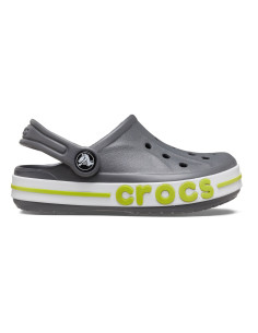 Saboti Crocs Bayaband Clog... Gri - Slate grey/Lime Punch