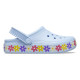 Saboti Crocs Toddler Off Court Daisy Clog Culoare Albastru - Blue Calcite