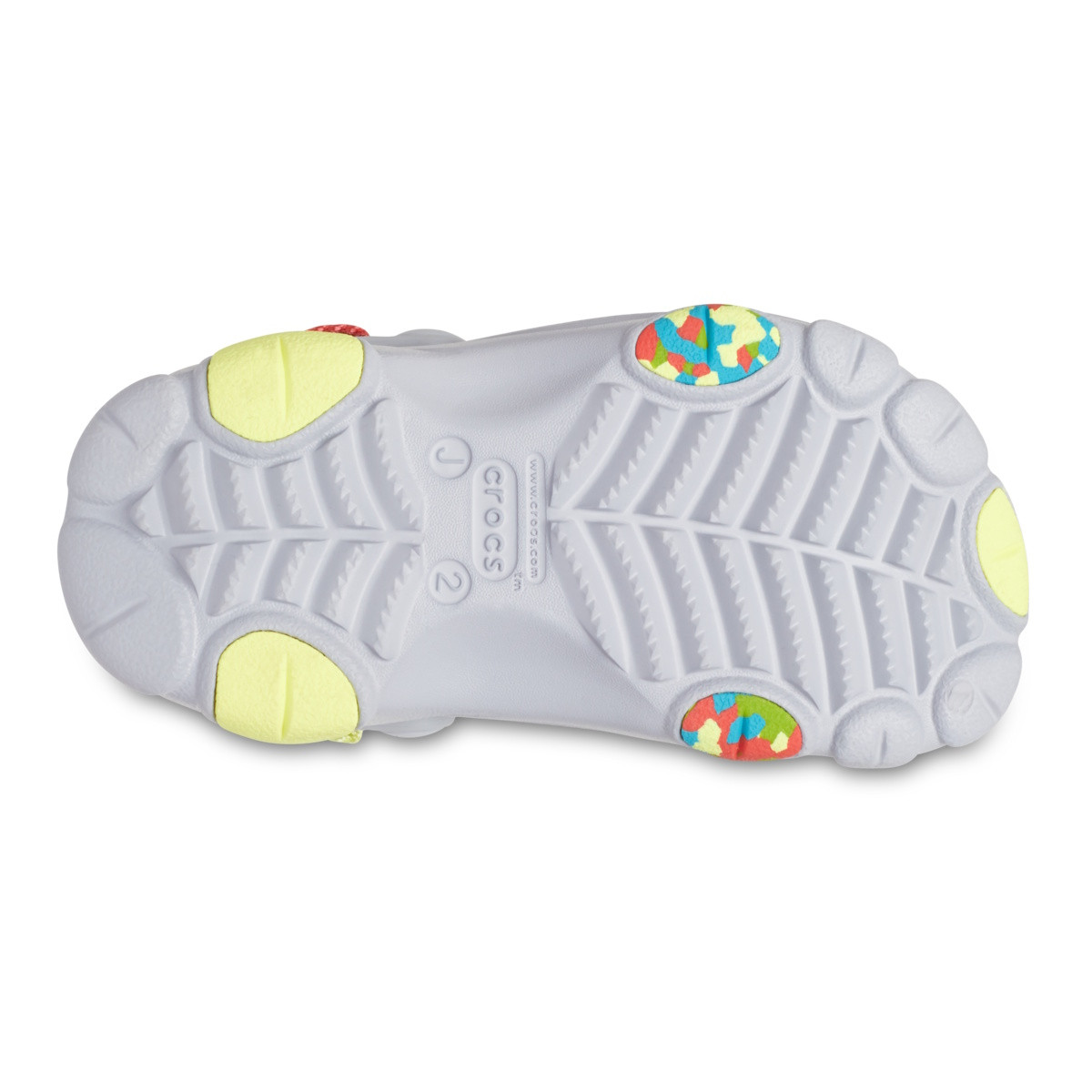 Saboti Crocs Classic All-Terrain Clog Kids Gri - Microchip/Multi