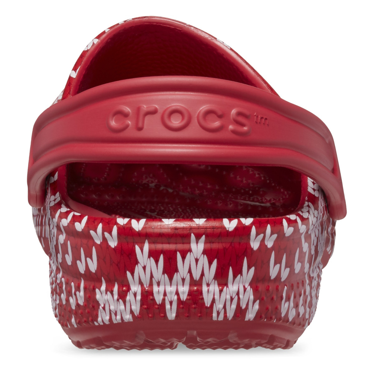 Saboti Crocs Classic Holiday Sweater Clog Kids Multicolor - Multi