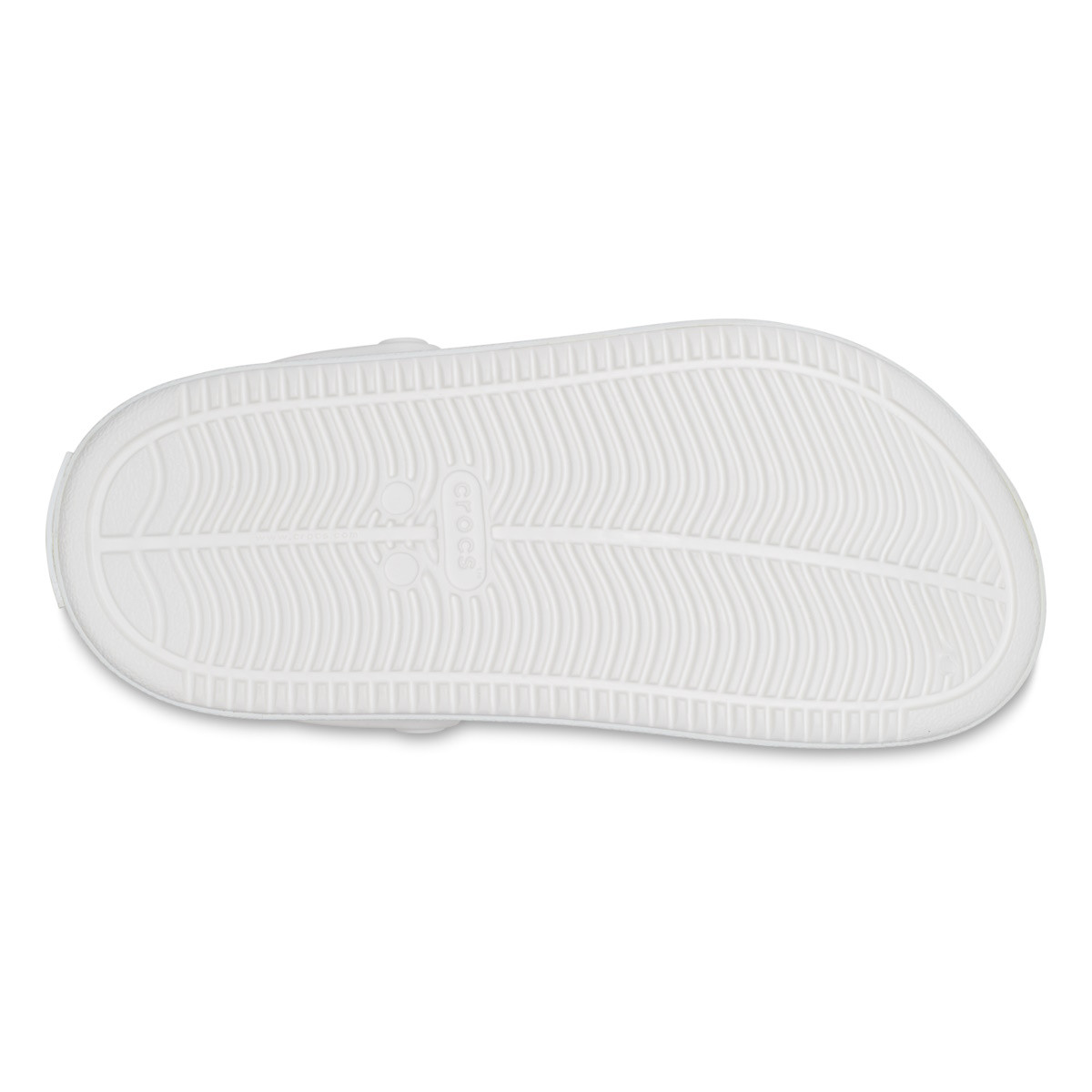 Saboți Crocs Crocband Off Court Clog Kids Alb - White