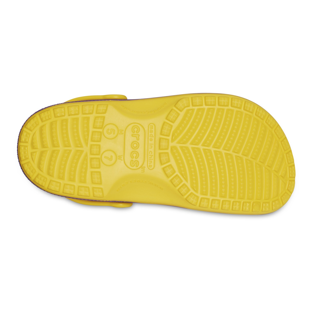 Saboti Crocs Classic NBA Los Angeles Lakers Clog Galben - Sunflower