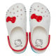 Saboti Crocs Classic I Am Hello Kitty Clog Culoare Alb - White