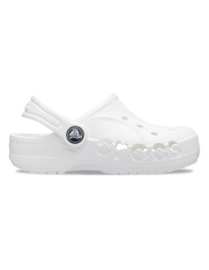 Saboți Crocs Baya Kids Clog Alb - White