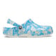 Saboti Crocs Classic Duke Print Clog Culoare Albastru - Venetian Blue