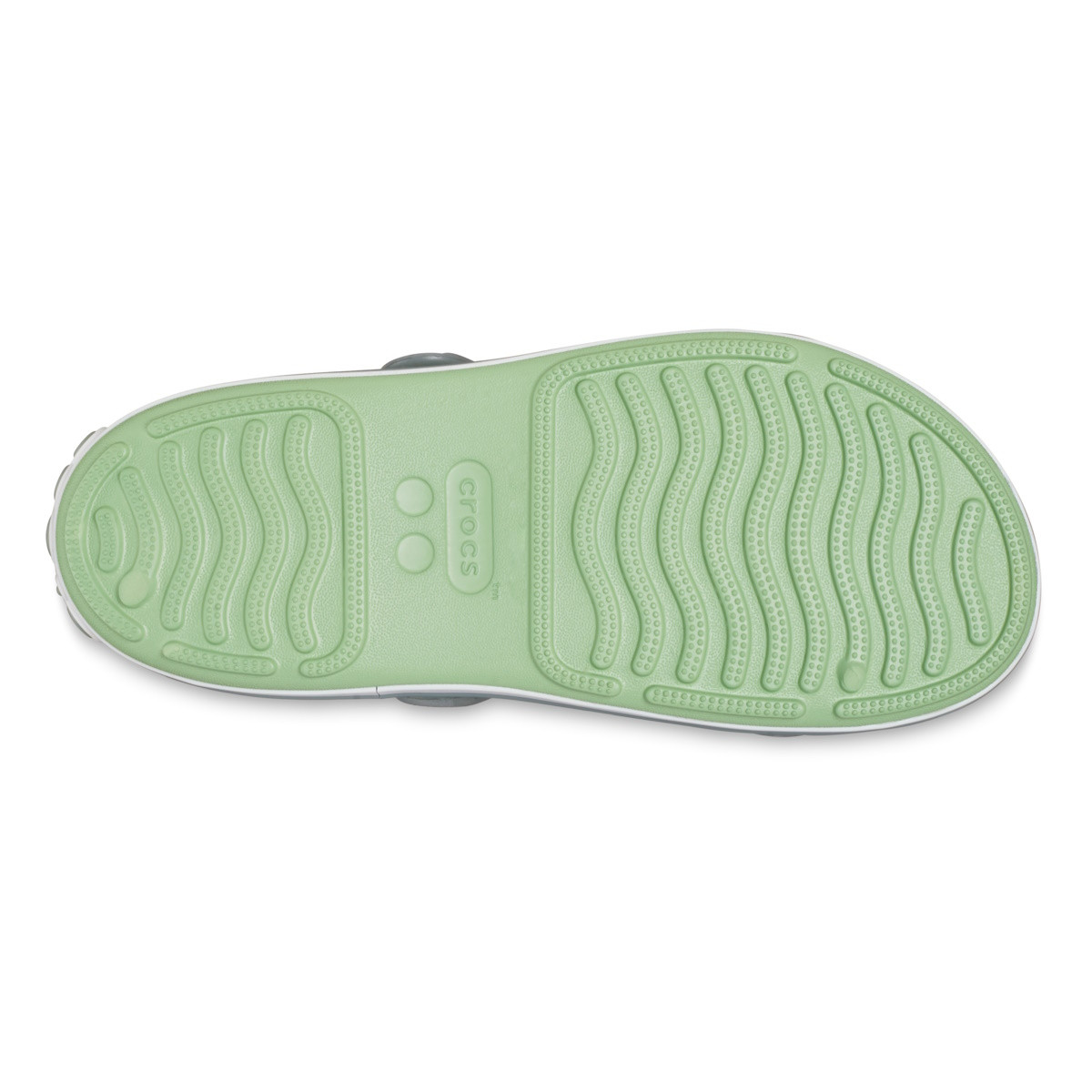 Sandale Crocs Crocband Cruiser Sandal Kids Verde - Fair Green/Dusty Green