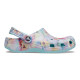 Saboti Crocs Classic Dream Clog Culoare Albastru - Pure Water/Multi