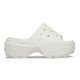 Papuci Crocs Stomp Slide Culoare Alb - Chalk