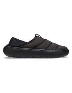 Papuci Crocs Classic Puff Moc Negru - Black/Black